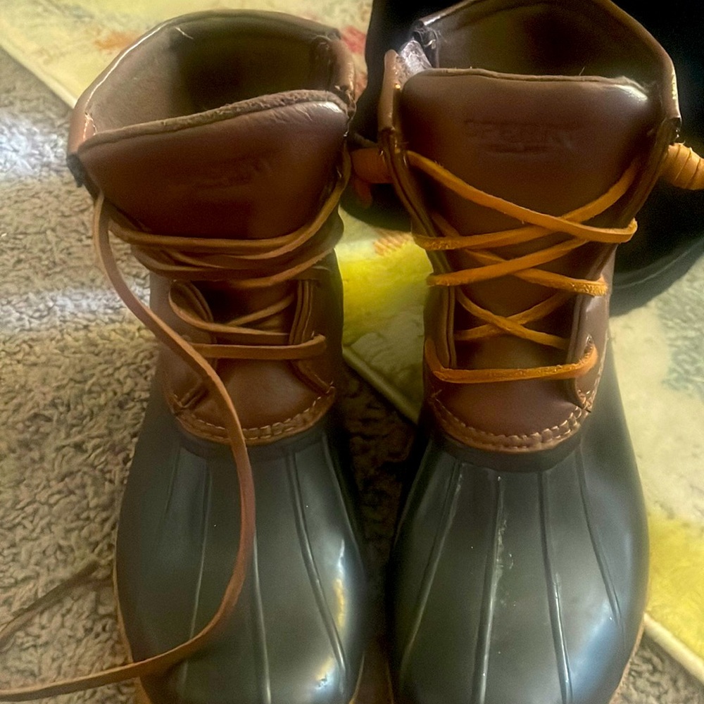 Women Sperry Saltwater Duck Boots